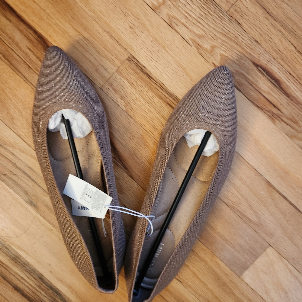 Old Navy Textured Brown Women's Flats